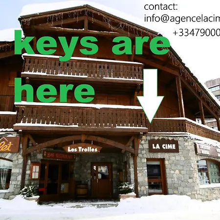 Appartement Résidence 3 Vallees - Location: Pour 4 Personnes Avec Très Belle Vue Mae-9076 *